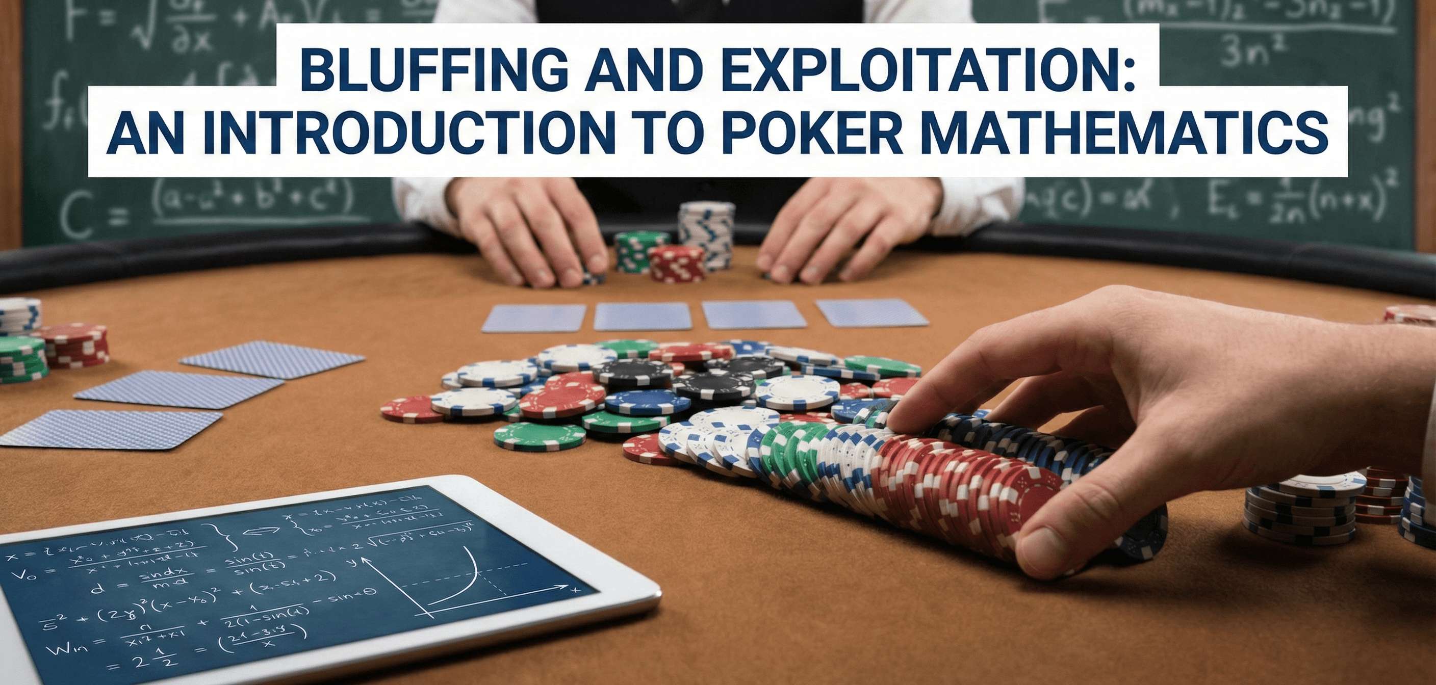 Bluffing and Exploitation: An Introduction to Poker Mathematics