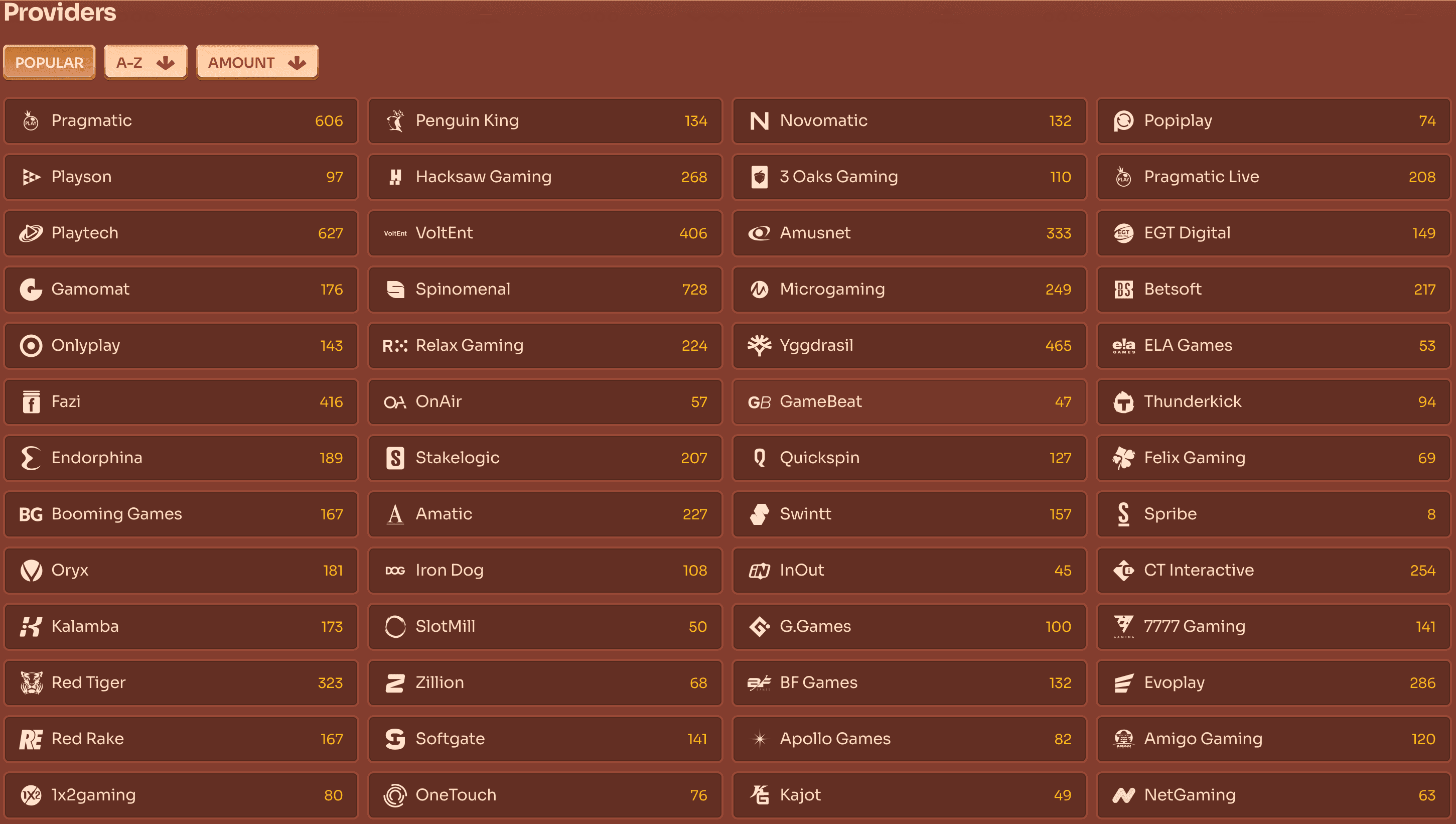 cleobetra casino providers