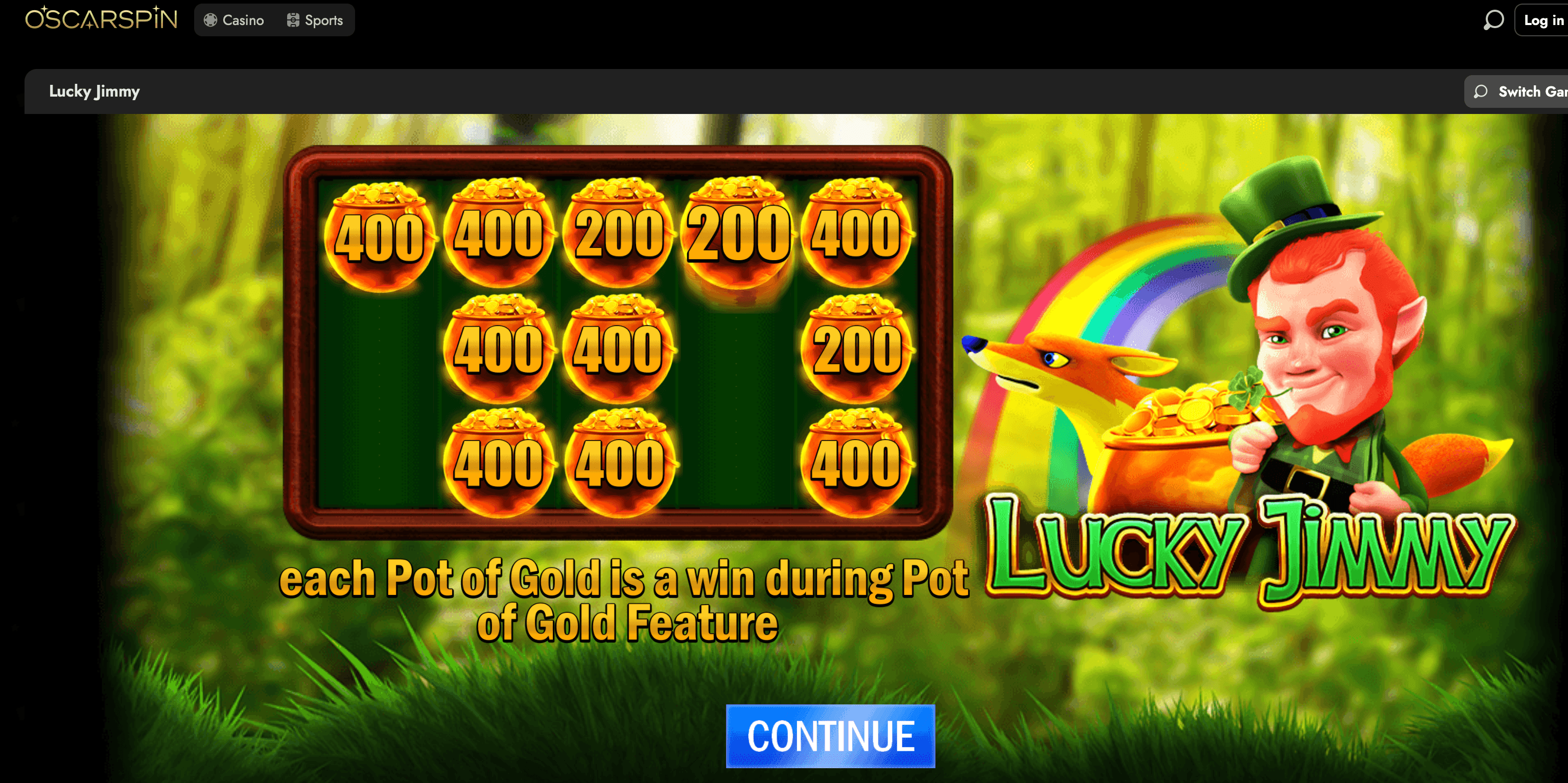 Oscarspin Casino Lucky Jimmy