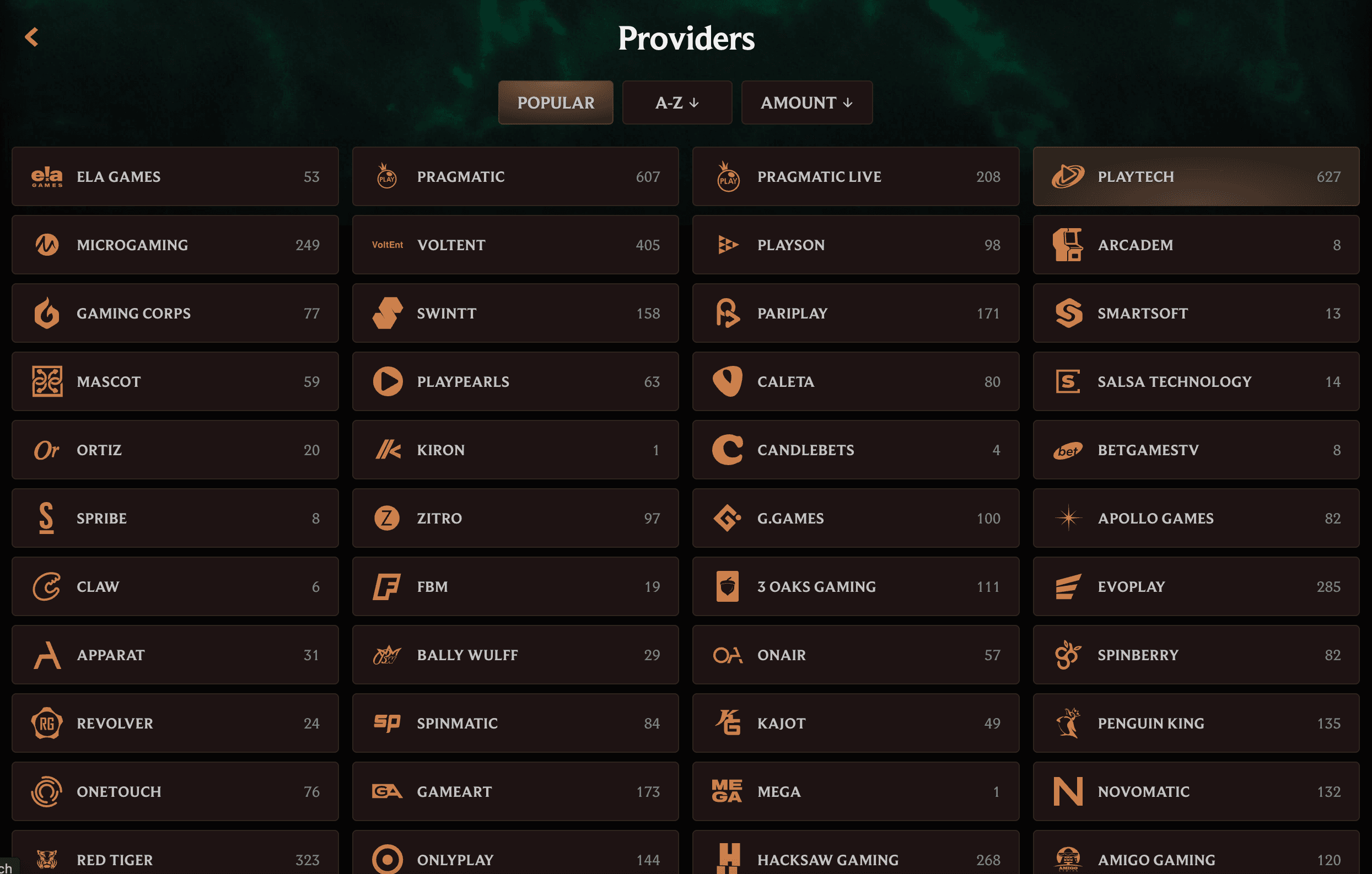 crownplay casino providers