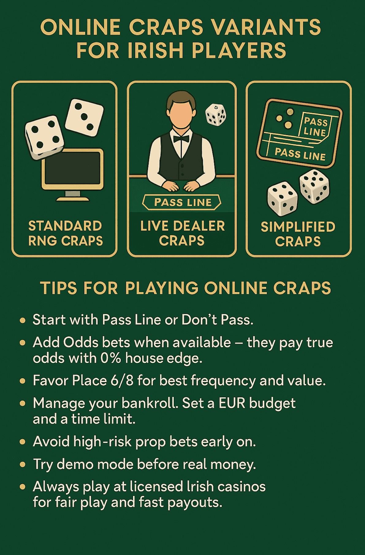 online crabs casino for irish players
