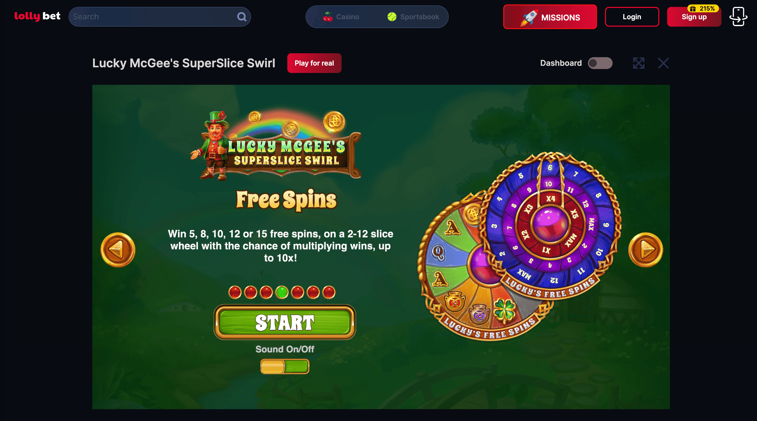 Lucky McGee-s SuperSlice Swirl lollybet