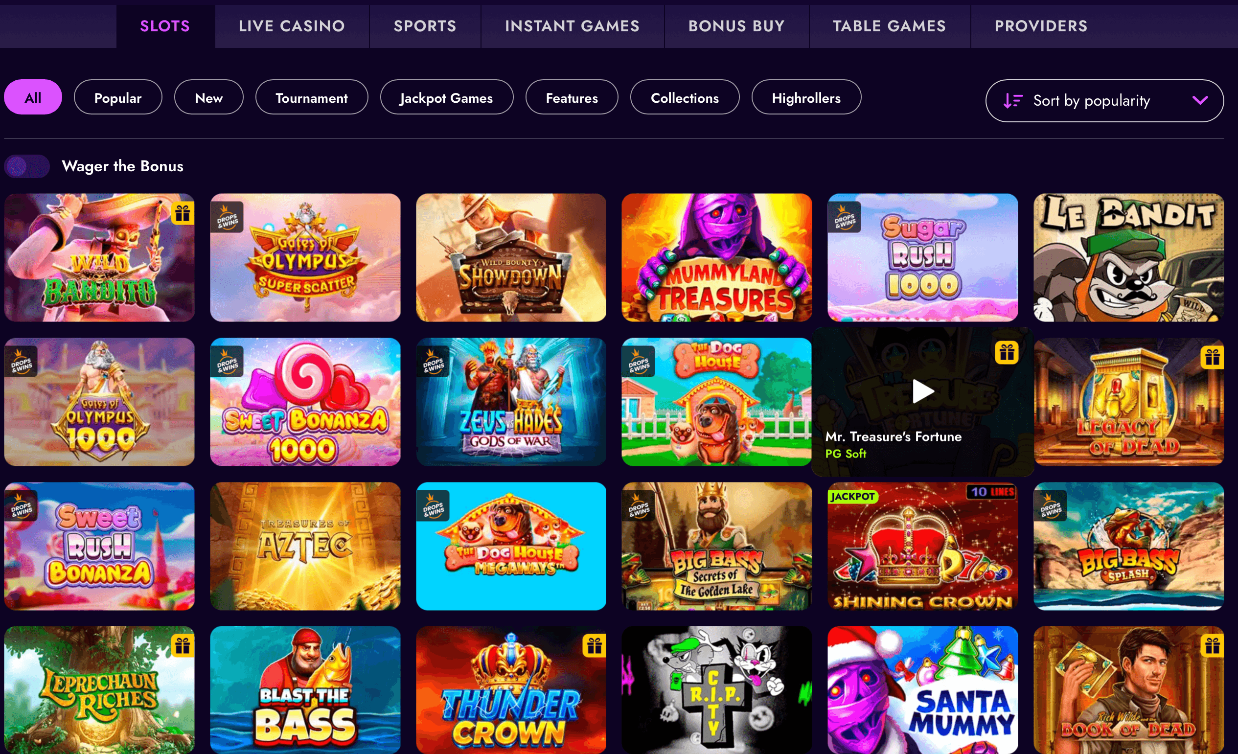 irwin casino slots